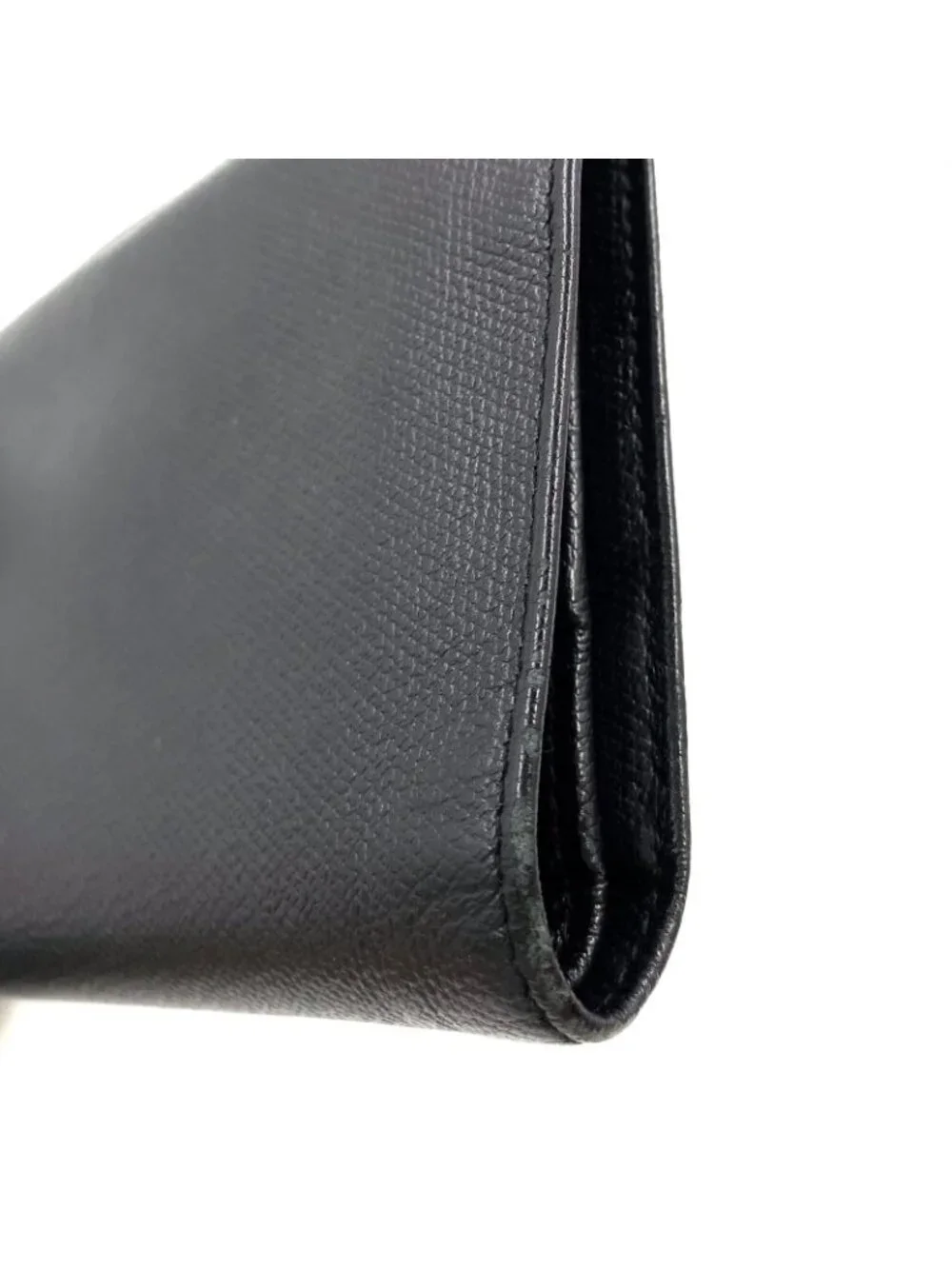 Chanel Coco Button Caviar Leather Black Bifold Wallet Gold